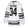 Miehille NHL Toronto Maple Leafs Pelipaita Auston Matthews 34 Valkoinen 2019 All-Star Adidas Authentic